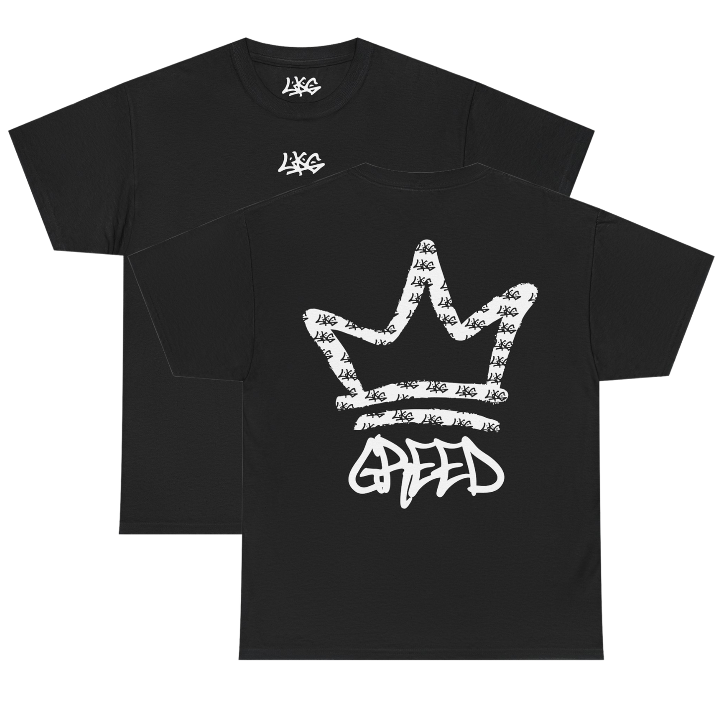Greedy Crown Tee Black